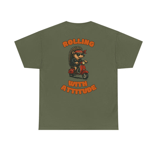 Rolling with Attitude Unisex Heavy Cotton Tee